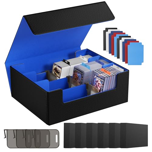 Card Storage Box with 10 Dividers L9496