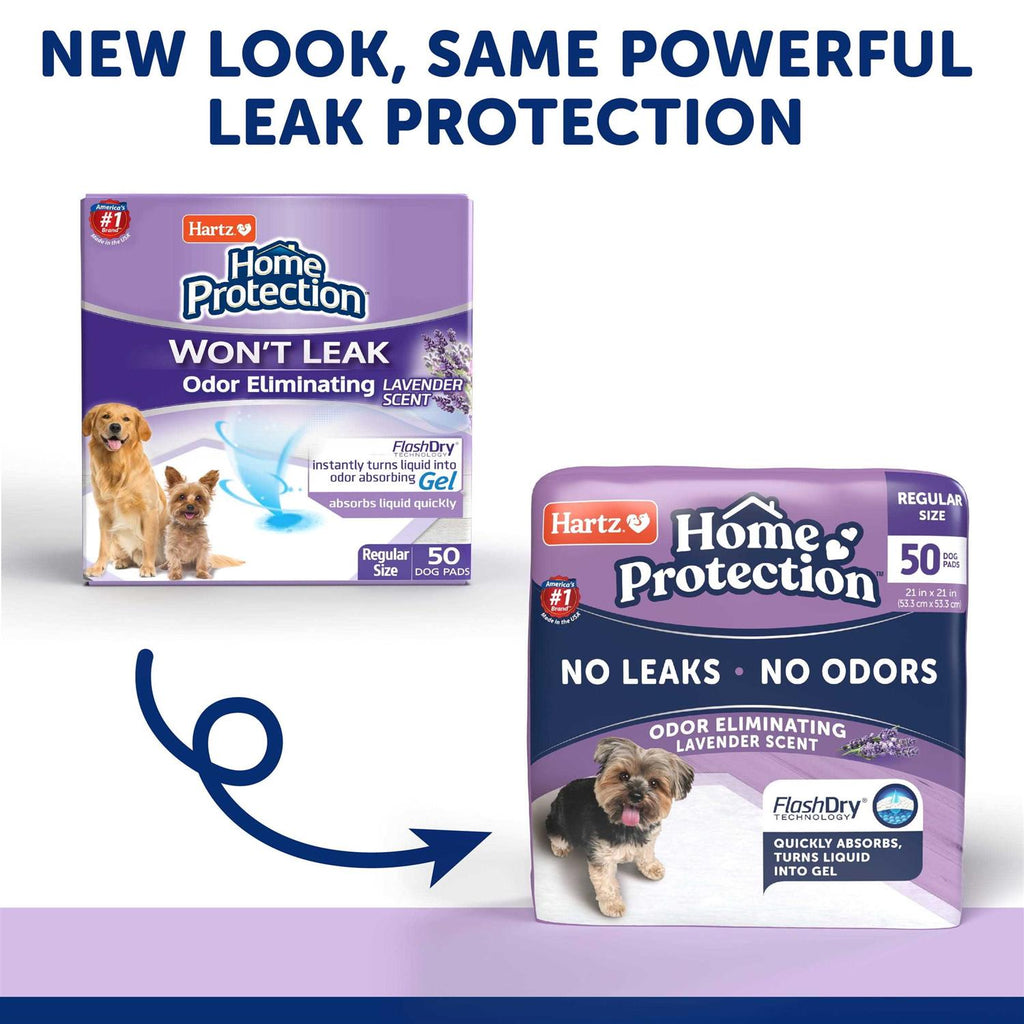 Lavender Scent Odor Eliminating Dog Pads I50315