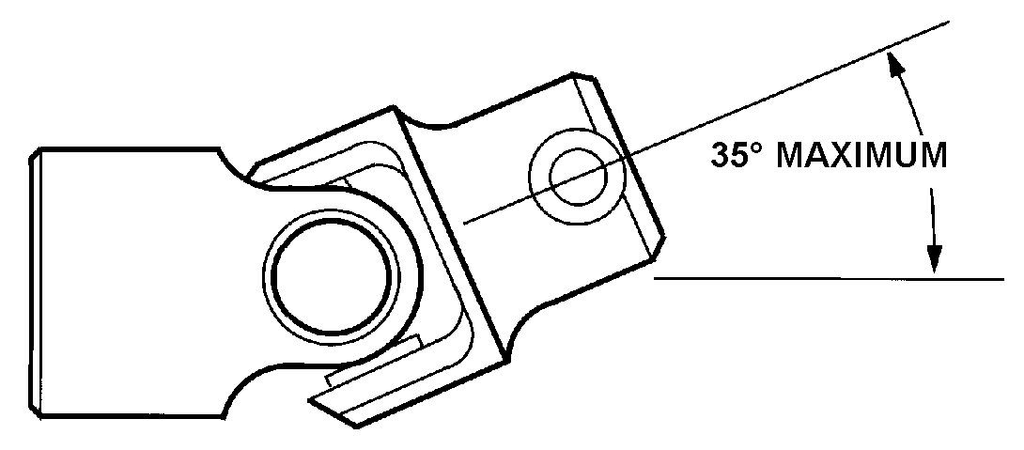 Single Steering Universal Joint G20570