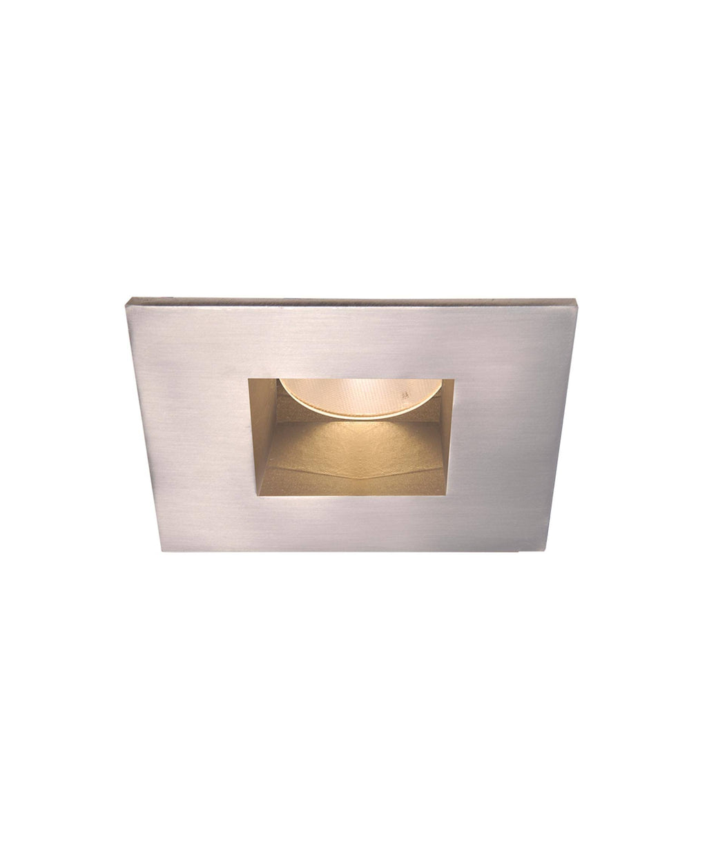 Brushed Nickel LED Square Open Reflector Trim K60555