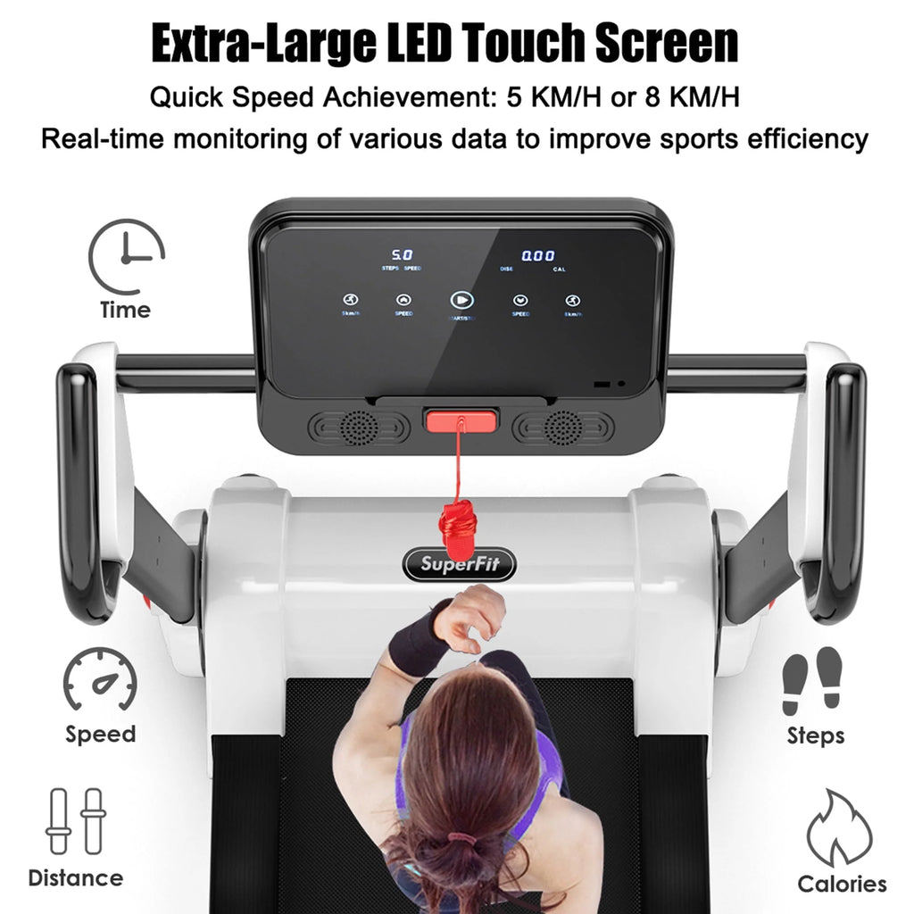 Folding 2.25HP Electric Treadmill Q282