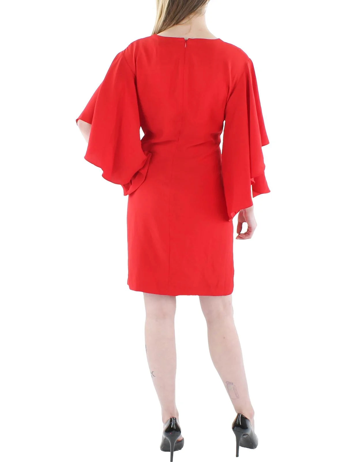 Knit Midi Cocktail and Party Dress V5765
