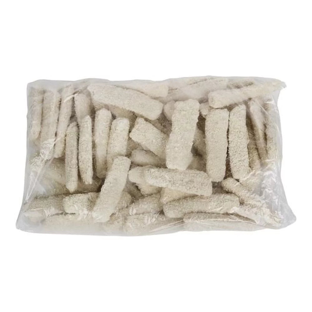 1.5 Ounce Crunchy Raw Breaded Cod Strip N160474
