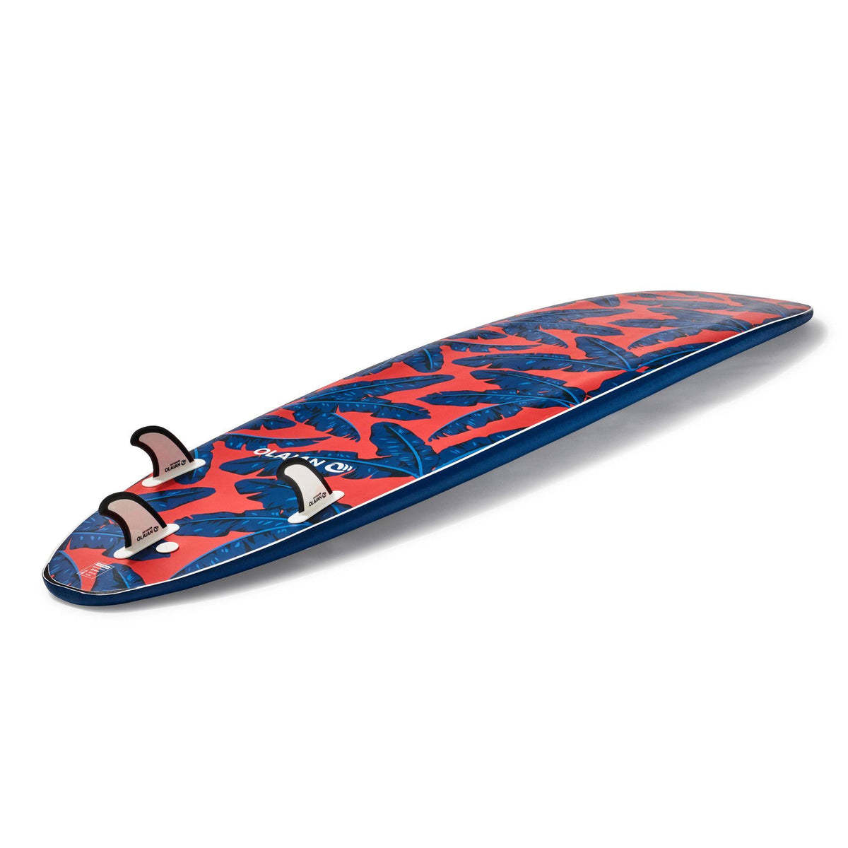 8&6x22 Foam Surfboard with Leash and 3 Fins Q90945