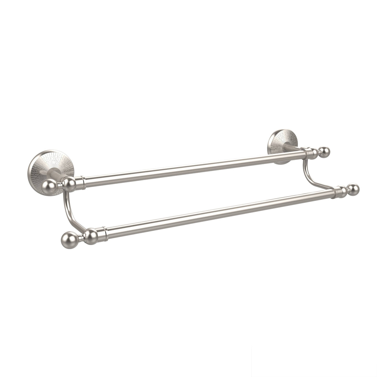 18 inch Double Towel Bar Antique Pewter G266