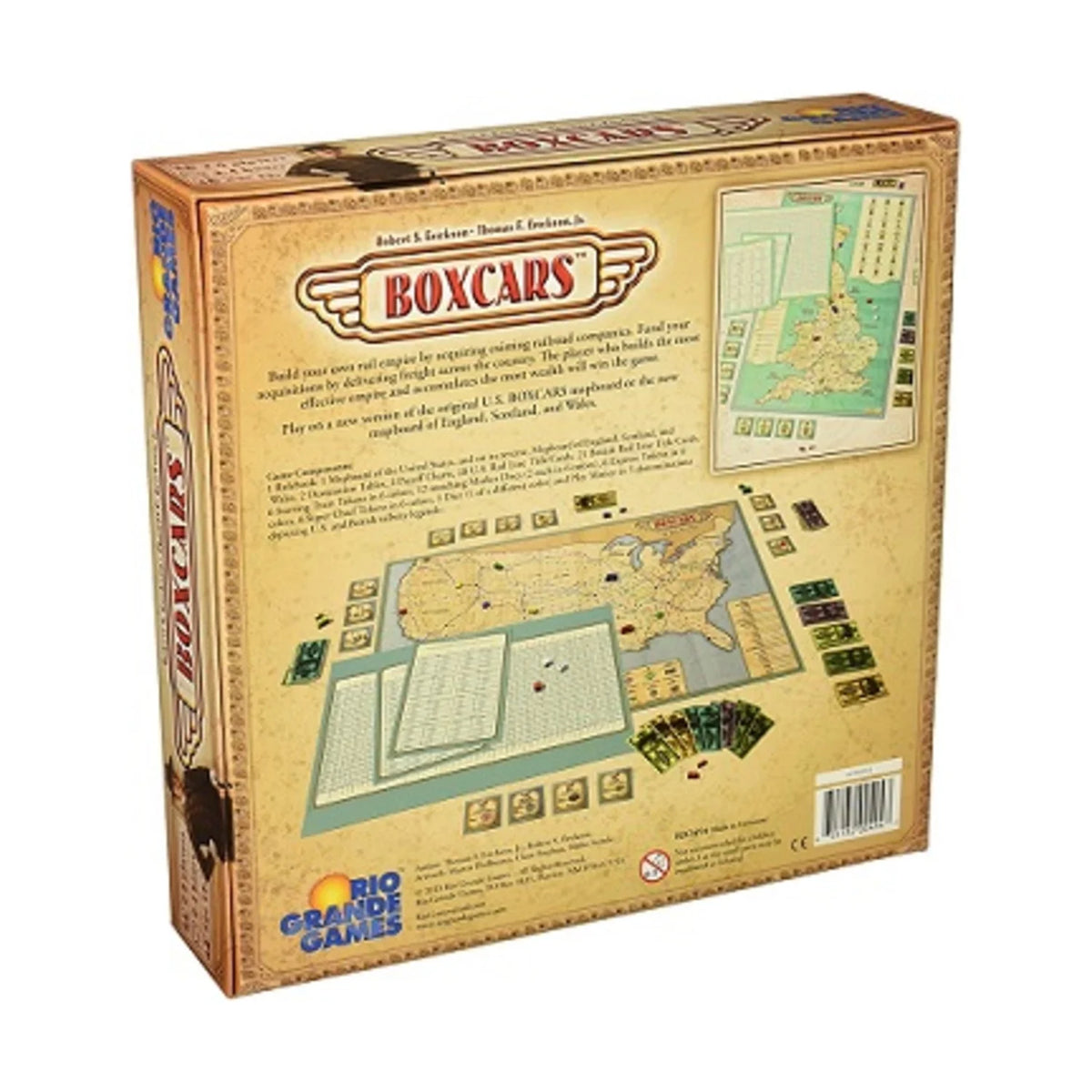 Boxcars Board Game Q563
