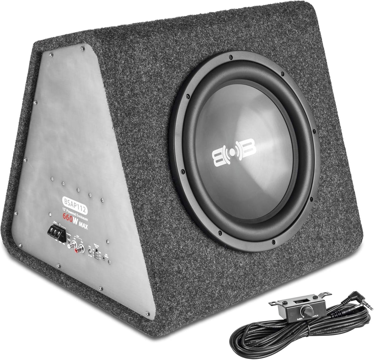 12" Powered Vented Subwoofer Enclosure with Built-in Amplifier H544201
