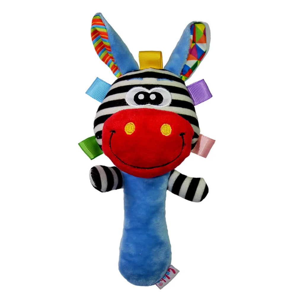Giraffe Plush Rattle Toy for Infant U588