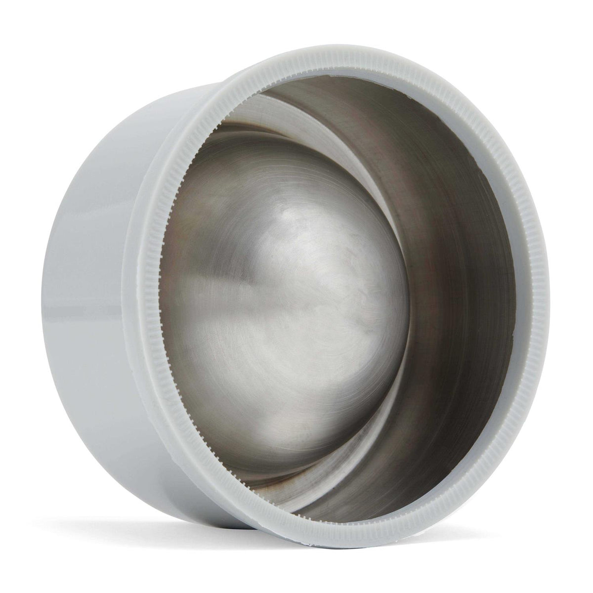 Stainless-Steel Grey Dog Bowl X757