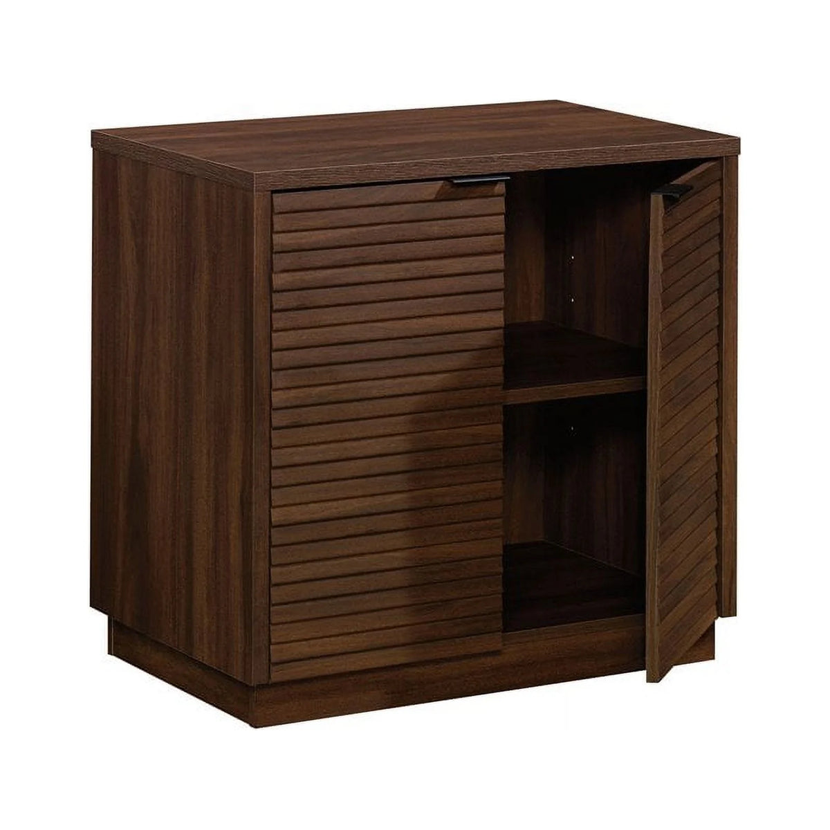 3-Piece Credenza Desk & Hutch & Utility Stand Y54418