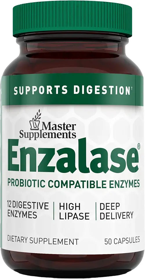 50 Capsules Gluten Free Enzymes T320755