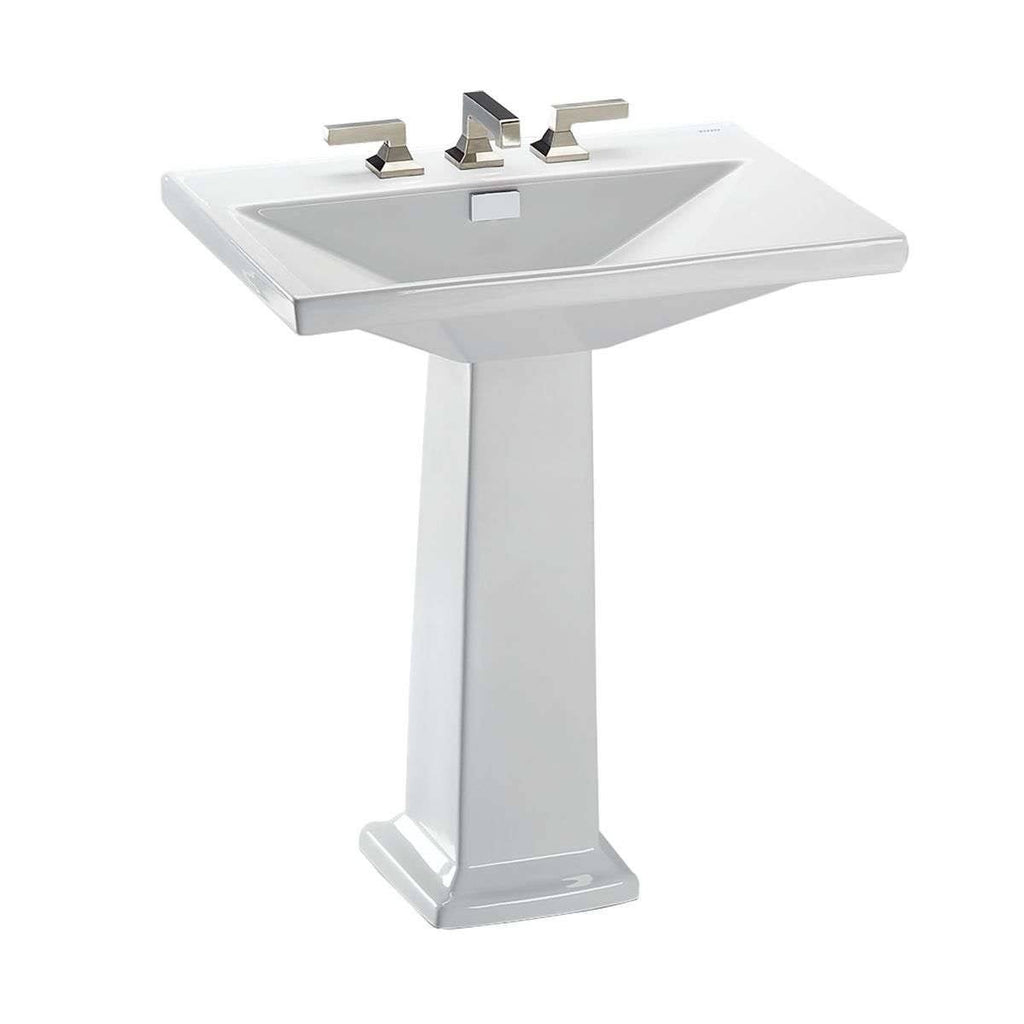 Sedona Beige Pedestal Lavatory R414