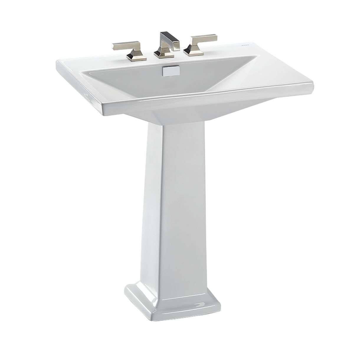 Sedona Beige Pedestal Lavatory R414