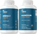 Omega 3 Fish Oil and Magnesium Bisglycinate Q1000
