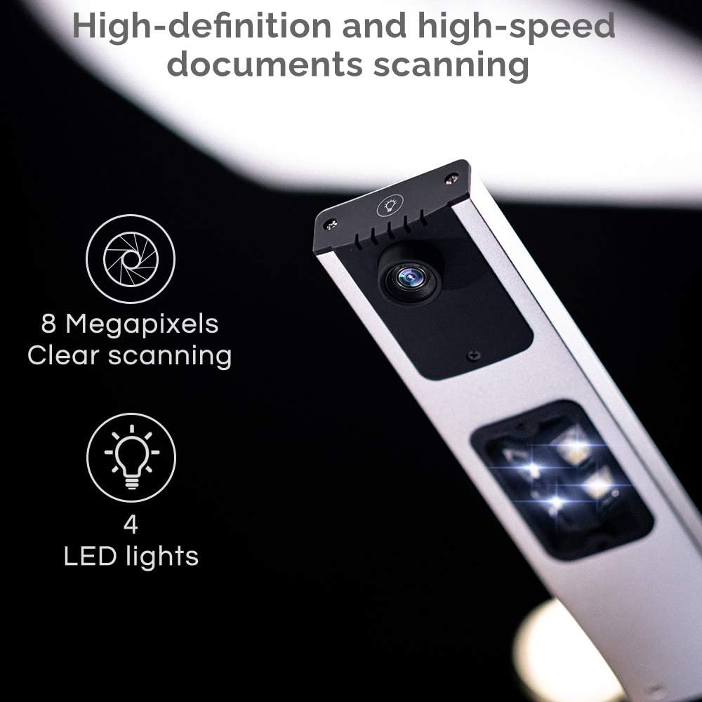 Portable Document Scanner with Multi-Language OCR Q976