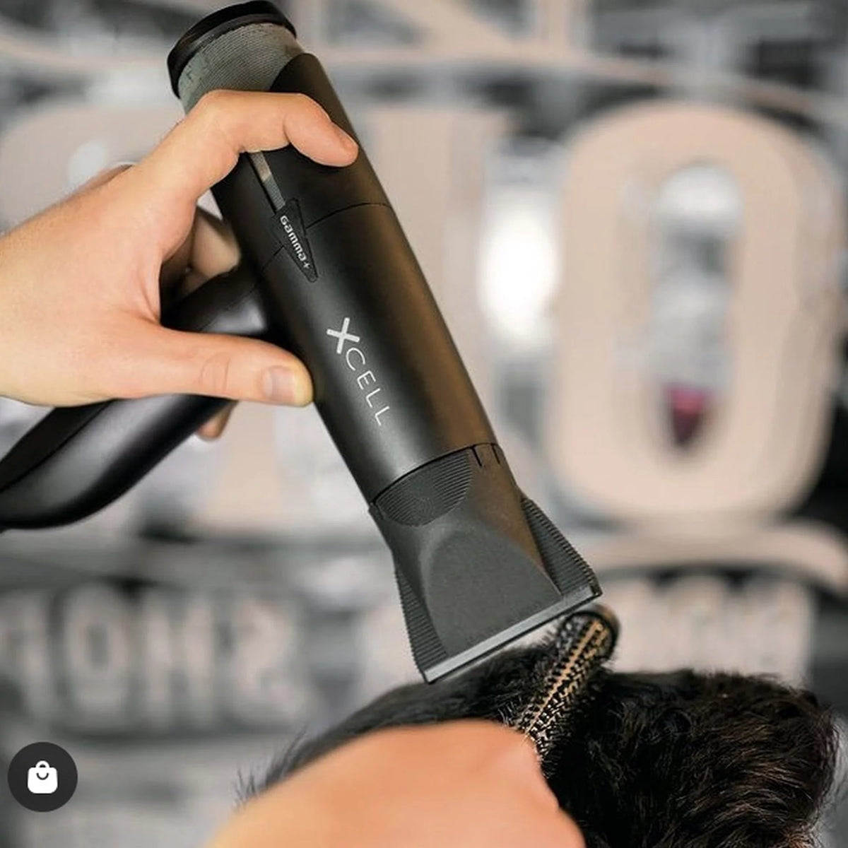 Matte Black Professional Hair Dryer M677