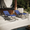 2 Pack Blue Zero-Gravity Chair E494