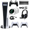 PlayStation 5 with White Dualsense Controller and Accessories Kit K6172