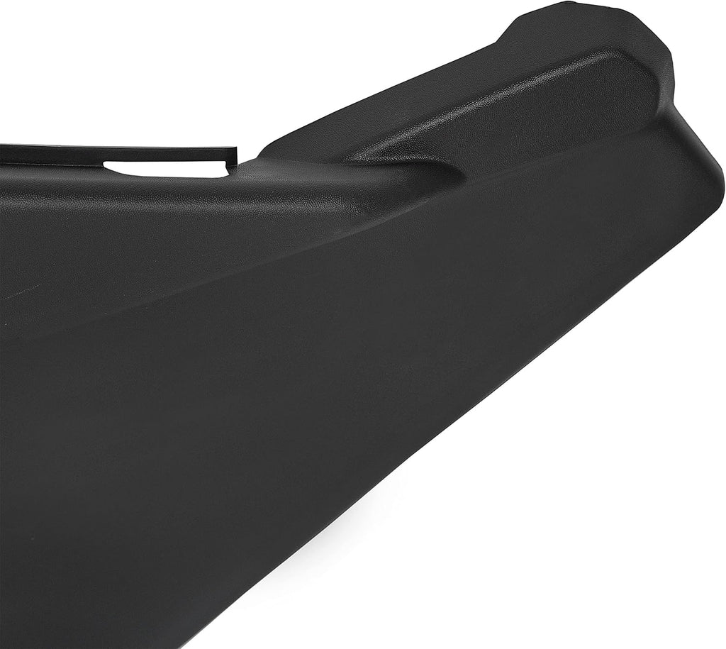 Lower Door Panel Insert with Metal Frame Black Pair O7925