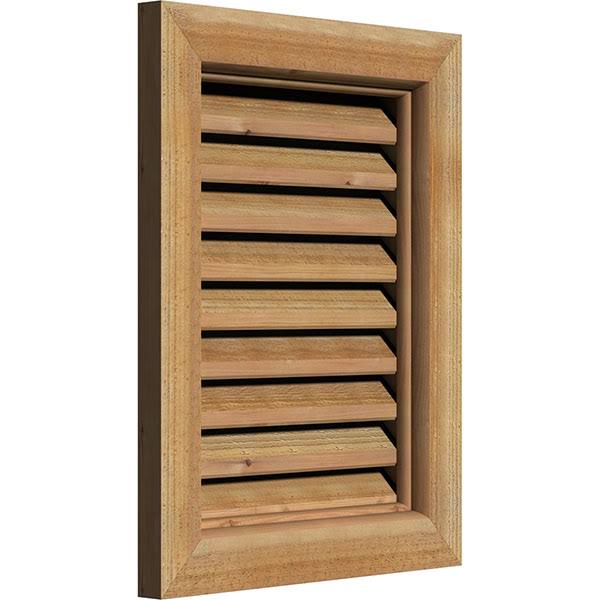 Unfinished Vertical Gable Vent F3994