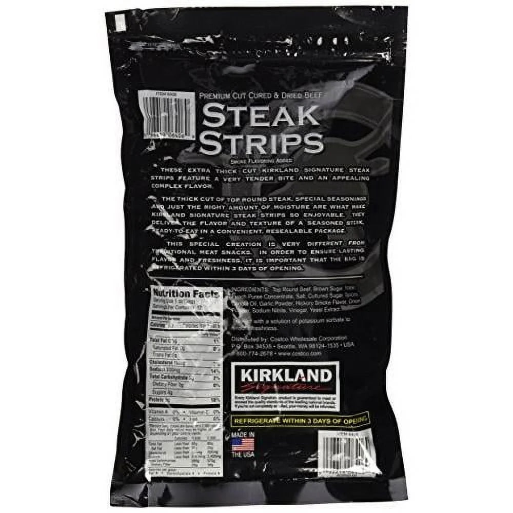 12 Oz Steak Strips Jerky Z71539