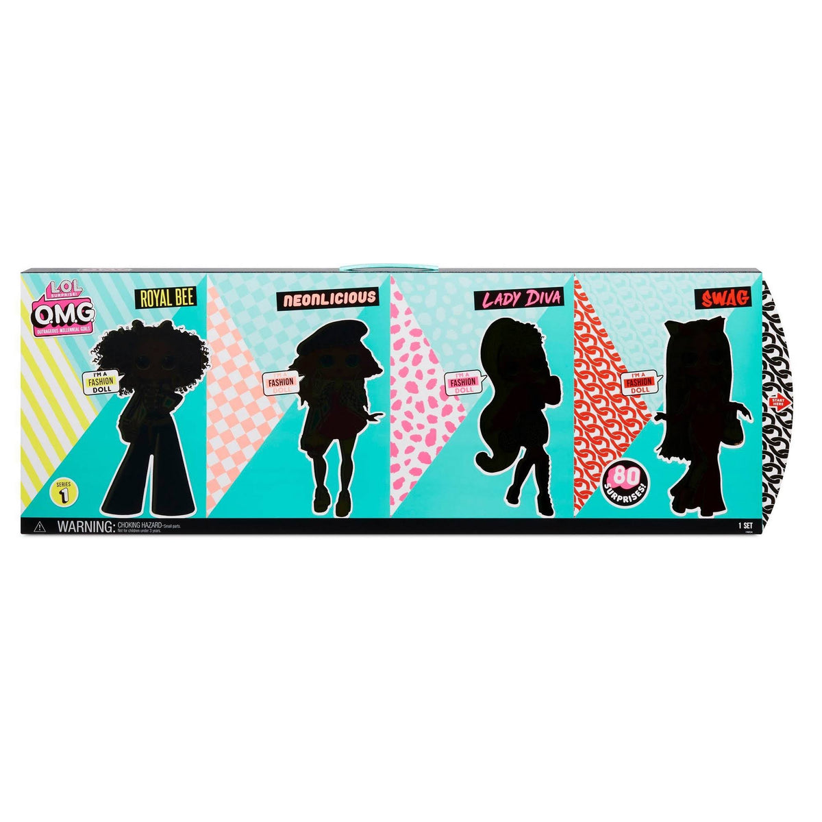 Fashion Dolls 4 Pack S72395