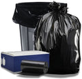 Black Trash Bags, 50 Count O1717