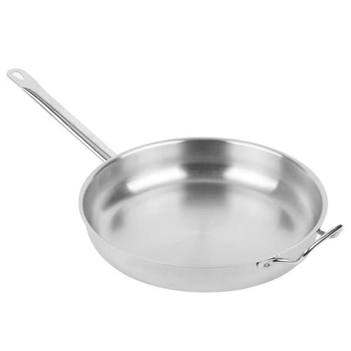 14 in Stainless Steel Fry Pan Z152