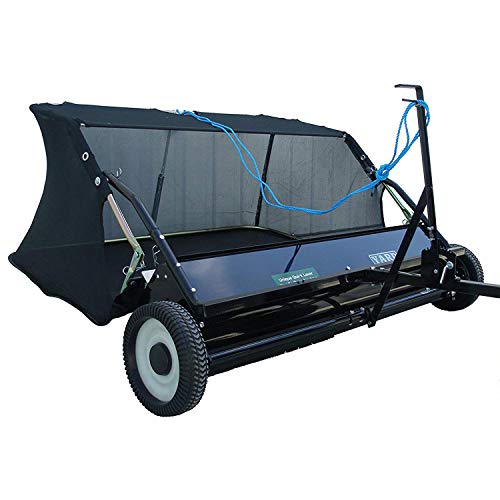 Wide Tow Style Lawn Sweeper with Hitch O437