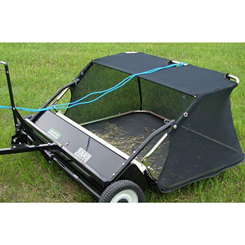 Wide Tow Style Lawn Sweeper with Hitch O437