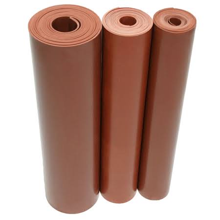 Red SBR Sheet 1/16x22 x 3 ft W x 22 ft L S293044