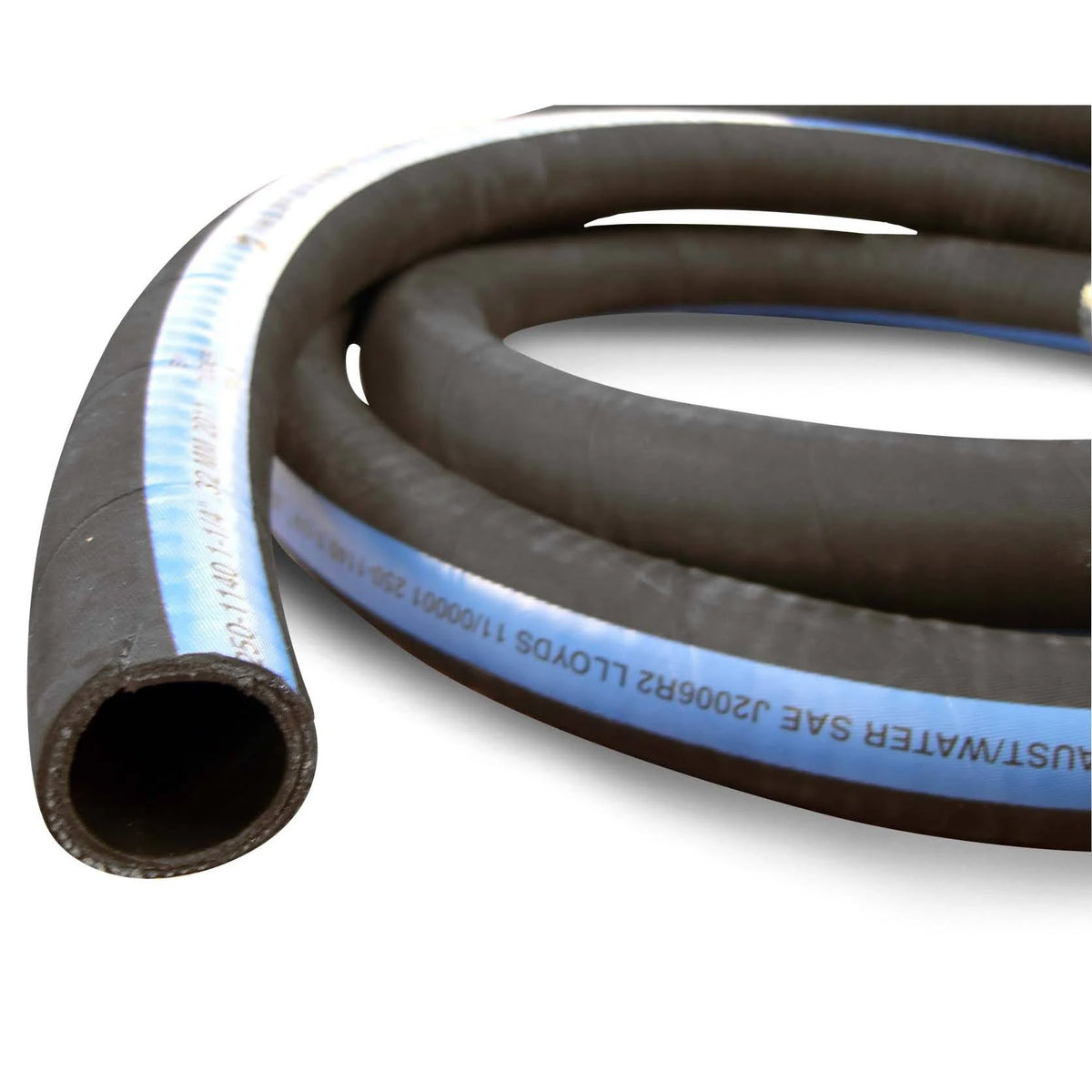 Water/Exhaust Shieldsflex II 2-1/8x22 10& Length Q448