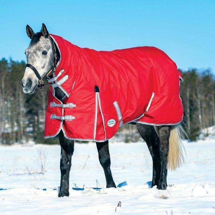 Red/Silver/Navy Combo Neck Medium B541605