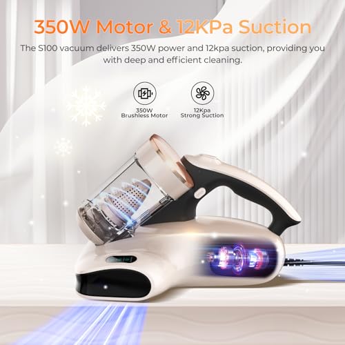 Mattress Vacuum Cleaner UV Sanitizing 12Kpa Suction I4559