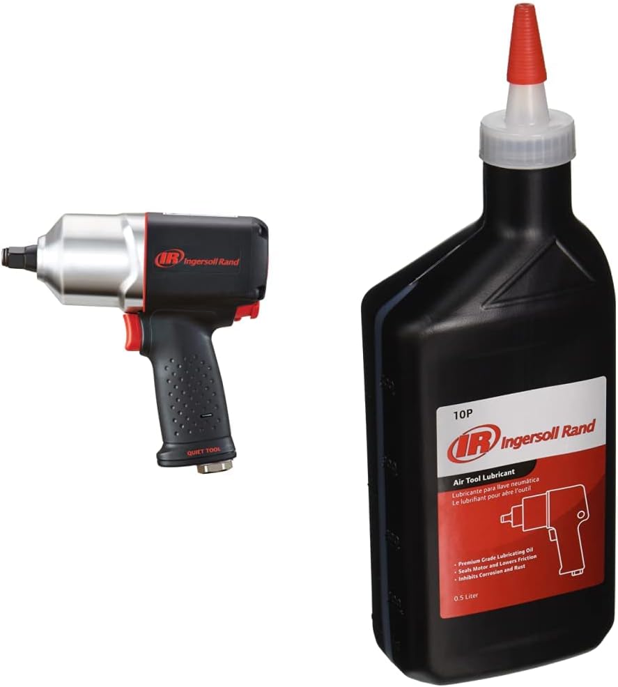 3/8" Drive Air Impact Wrench, 300 ft-lbs Max Torque, 15,000 RPM, Black Z452457