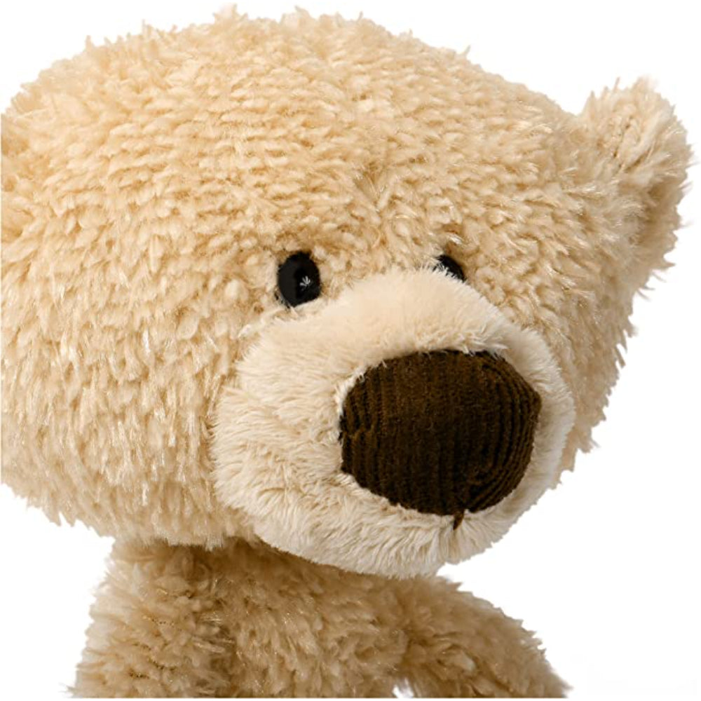 Beige Stuffed Animal Plush Teddy Bear W83361