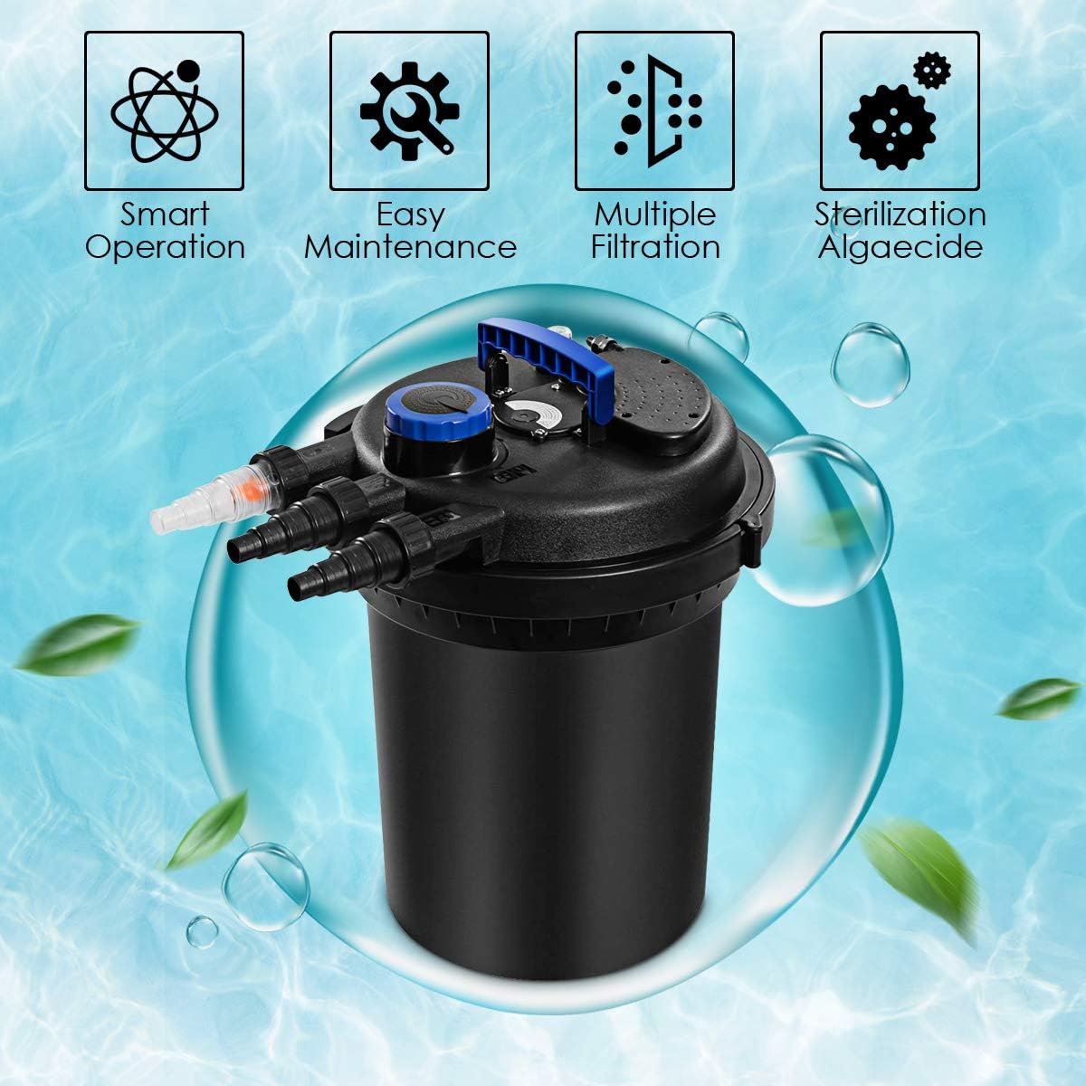 Bio Pressure Filter UVC Pond Filter L71818