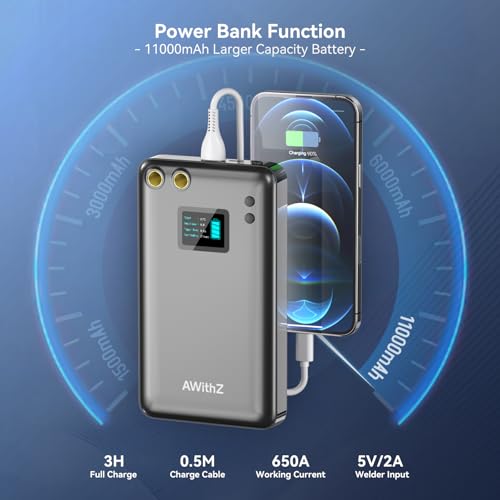 11000mAh 99 Gears Adjustable Mini Battery Spot Welder U180333