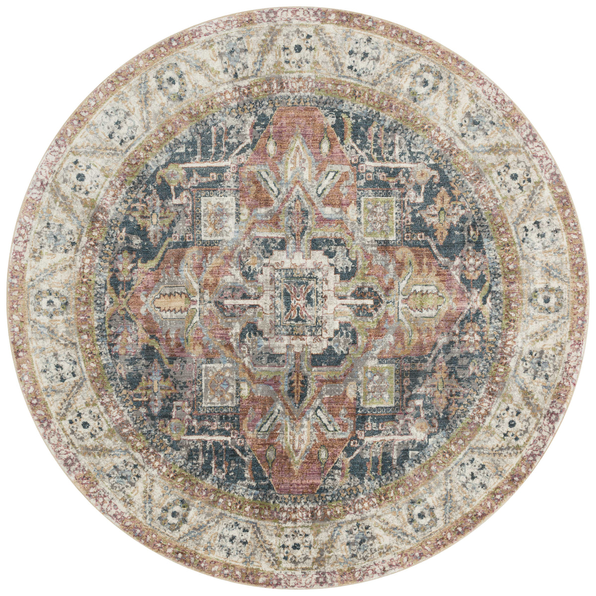 Ivory Multi 9'6 x 9'6 Rug H52515