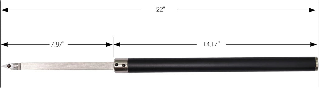 Carbide Tipped Woodturning Tool 9pcs Set Q947912