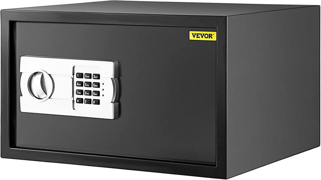 0.8 Cubic Feet Carbon Steel Digital Safe Box with Two Keys M356719