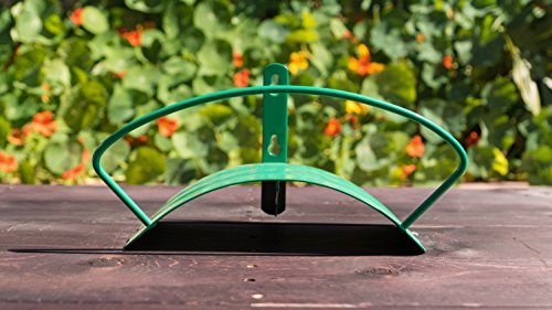 Wall Mount Deluxe Hose Hanger, 5/8", Weathered Verdigris Finish D778181