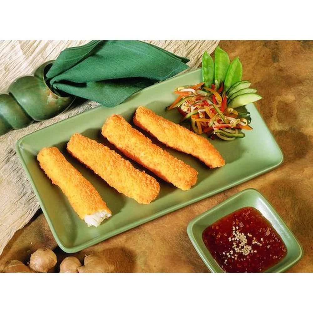 1.5 Ounce Crunchy Raw Breaded Cod Strip N160474