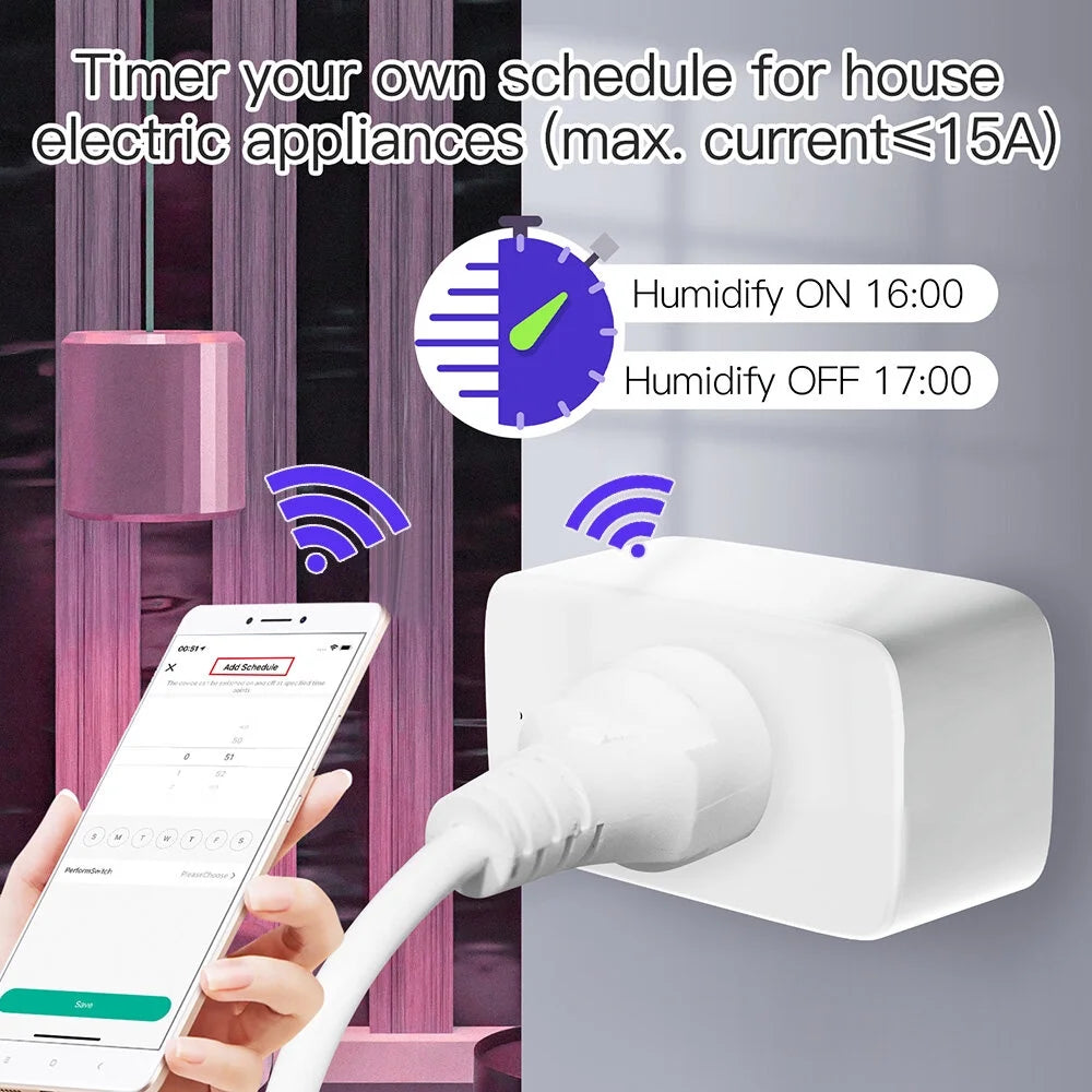 Smart Plug WiFi Socket Mini Outlet I681870