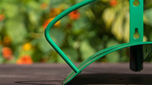 Wall Mount Deluxe Hose Hanger, 5/8", Weathered Verdigris Finish D778181