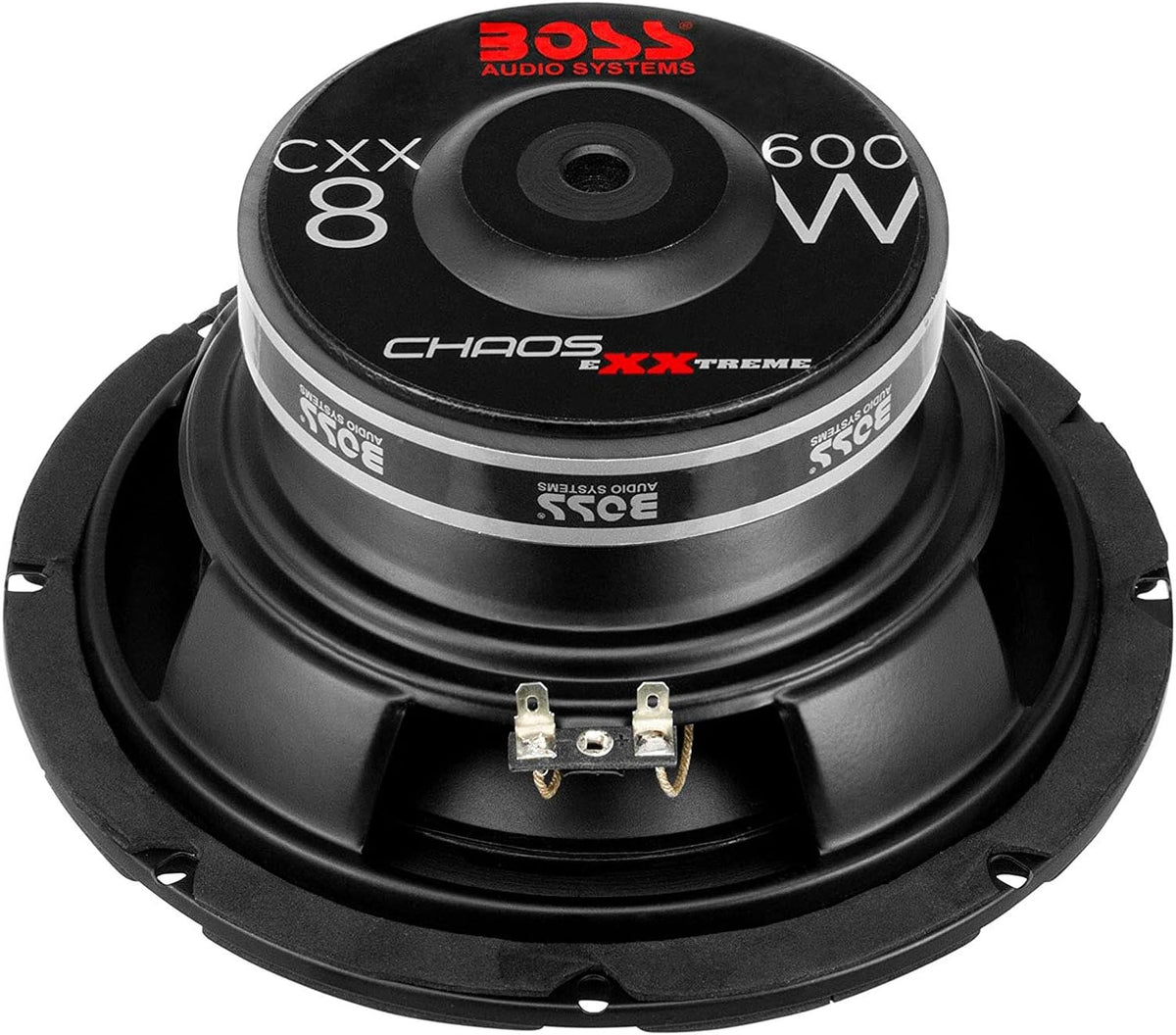 600-Watt 8-Inch Car Subwoofer Audio Speaker, Single (2 Pack) V517225