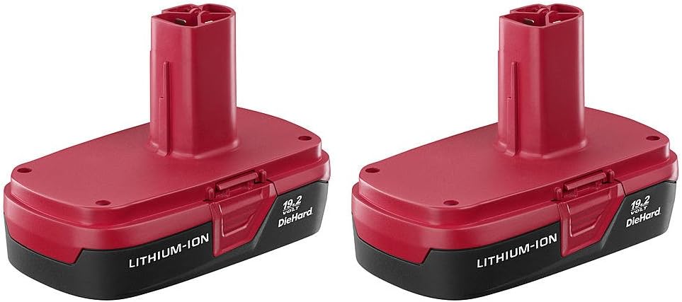 19.2 Volt Lithium Ion Battery (2 Pack) Y686124