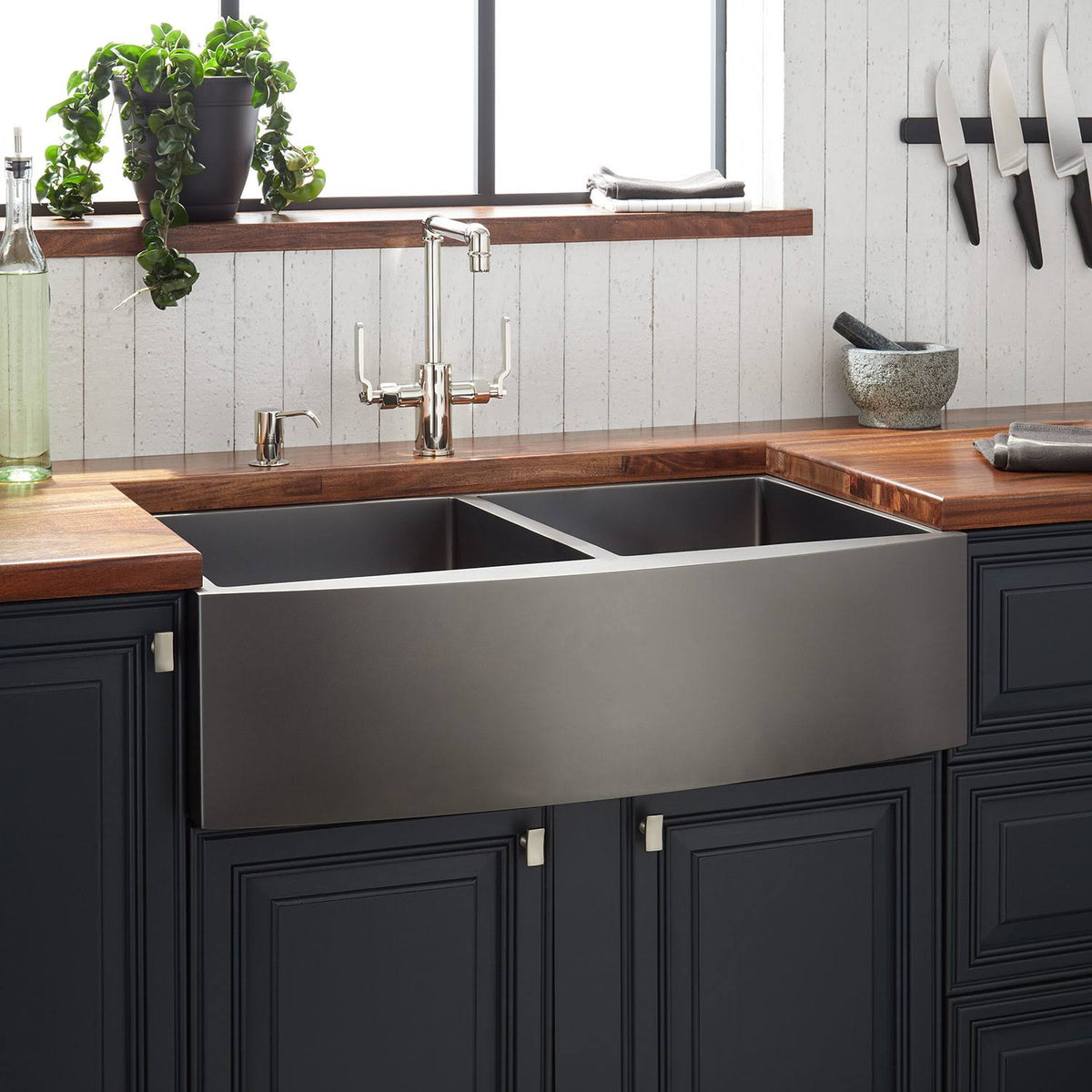 Stainless Steel Farmhouse Sink C112