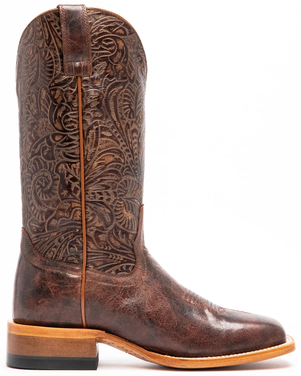 Broad Brown Cowboy Performance Boot U8488