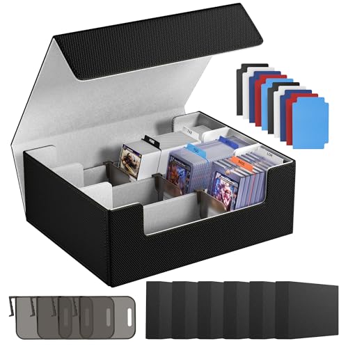Card Storage Box with 10 Dividers L9496
